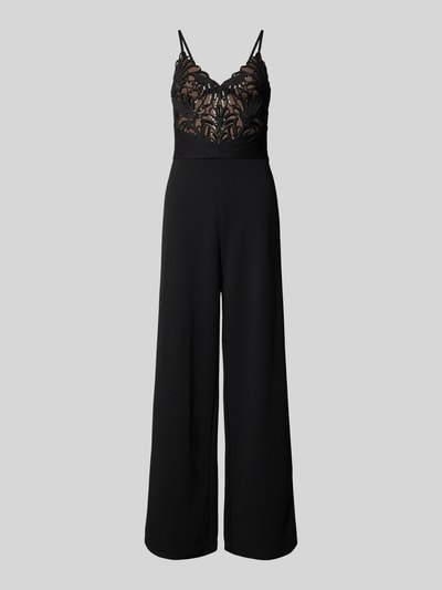 Lipsy Jumpsuit met pailletten Zwart - 2