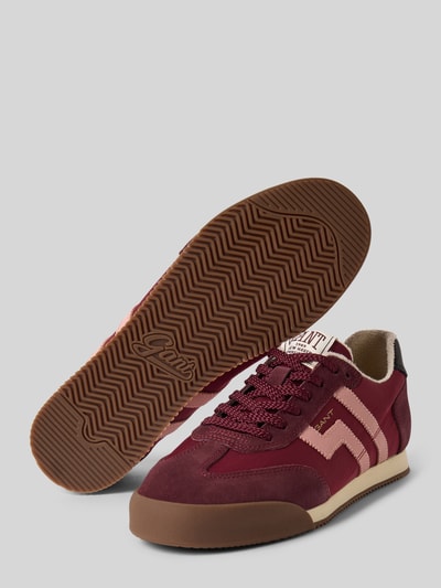 GANT Sneakers met labeldetail, model 'Beylana' Bordeaux - 4