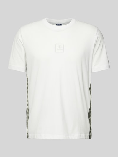 CHAMPION T-shirt met labelprint Offwhite - 2