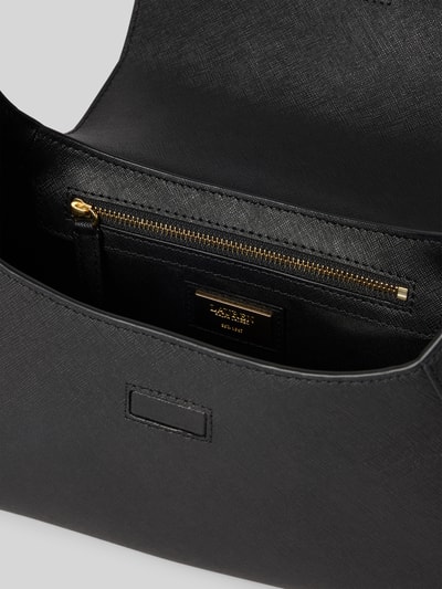 Lauren Ralph Lauren Torebka skórzana z aplikacją z logo model ‘SCHYLAR’ Czarny 5