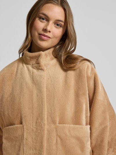 More & More Jacke aus Kunstfell Camel 3