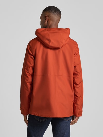 Didriksons Jack met labeldetail, model 'ADAM' Roestrood - 5