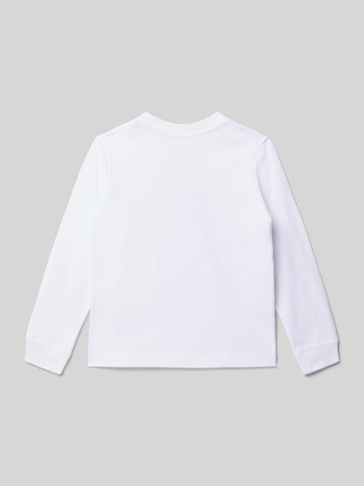 Jack & Jones Sweatshirt met labelstitching, model 'NORREBRO' Wit - 3