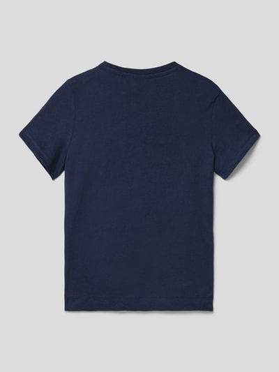 s.Oliver RED LABEL T-shirt met ronde hals Marineblauw - 3