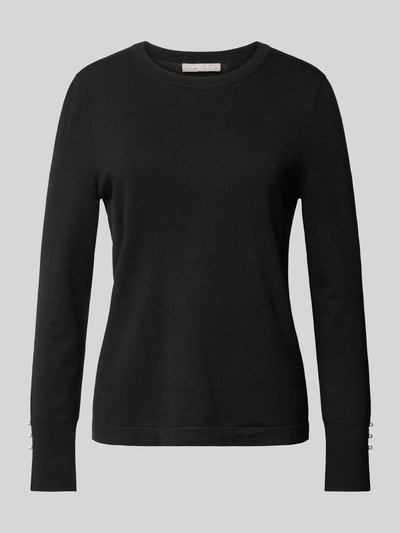 Christian Berg Woman Selection Strickpullover mit Rundhalsausschnitt Black 2