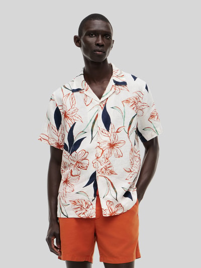 Tommy Hilfiger Relaxed Fit Freizeithemd aus reinem Leinen Offwhite 4