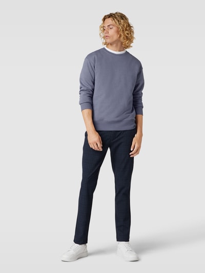 Jack & Jones Sweatshirt met ronde hals, model 'ESTAR' Paars - 1