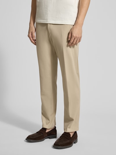 DRYKORN Regular Fit Stoffhose aus Baumwoll-Mix Sand 4