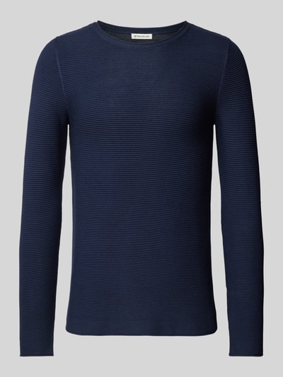 Tom Tailor Pullover van katoen Donkerblauw - 2