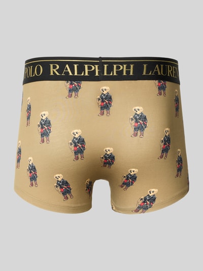 Polo Ralph Lauren Underwear Trunks mit elastischem Logo-Bund im 2er-Pack Dunkelgruen 3
