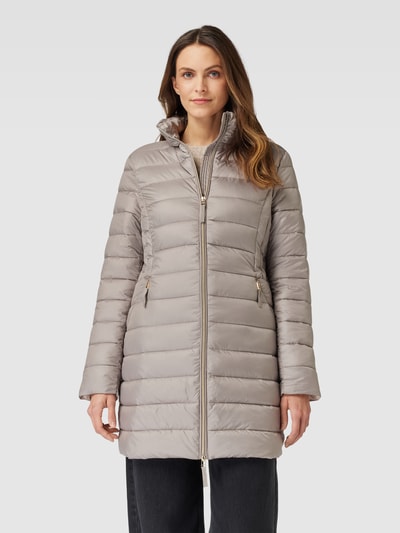 Christian Berg Woman Selection Steppjacke mit Stehkragen und Reißverschluss Taupe 4