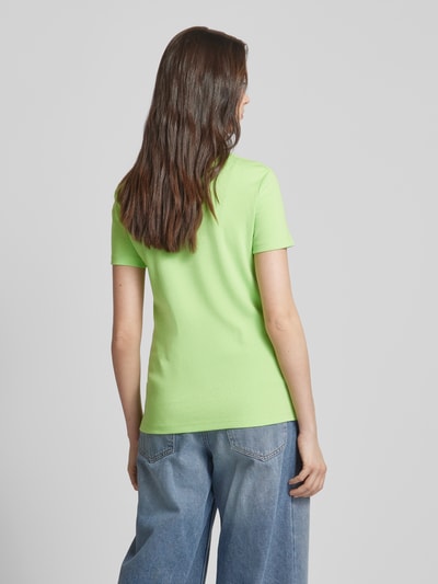 Montego T-shirt met melangelook Lichtgroen - 5