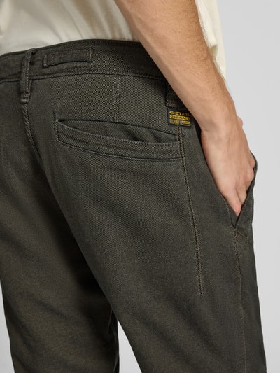 G-Star Raw Slim fit chino met steekzakken, model 'Bronson' Leem - 3