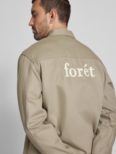 Forét Overhemdjack met borstzak, model 'ROWAN' Beige - 3