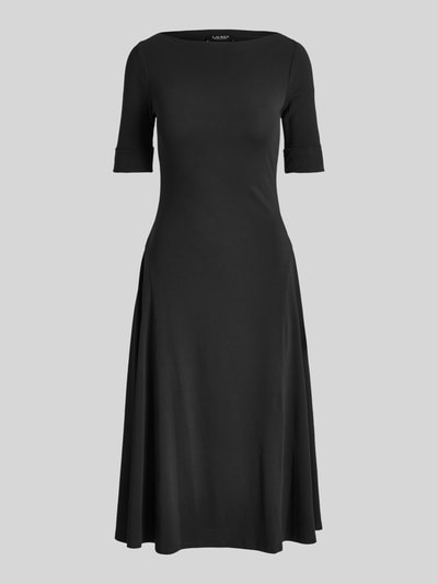 Lauren Ralph Lauren Regular Fit Jersey-Kleid aus Baumwoll-Mix Modell 'MUNZIE' Black 2