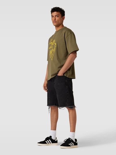 Jack & Jones Bermudas mit aufgesetzten Taschen Modell 'TONY' Black 1