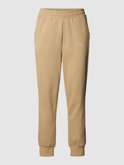 PUMA PERFORMANCE Sweatpants mit Label-Print Beige 2