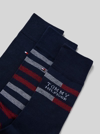 Tommy Hilfiger Socken aus Baumwoll-Mix im 3er-Pack Marine 2
