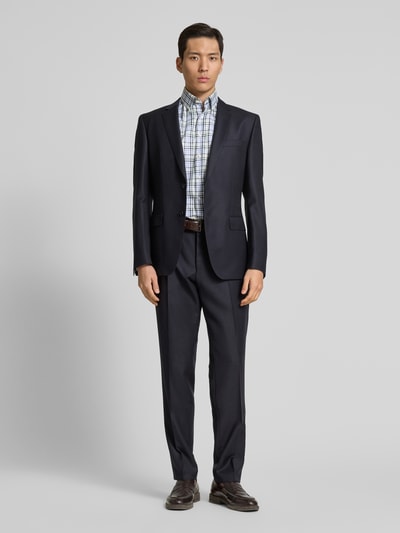 Christian Berg Men Koszula biznesowa o kroju regular fit z kołnierzykiem typu button down Zielony 1