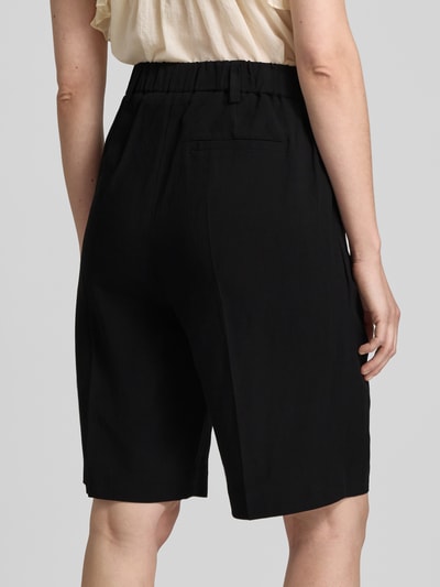 Someday Shorts aus Viskose-Leinen-Mix Modell 'Celino' Black 3