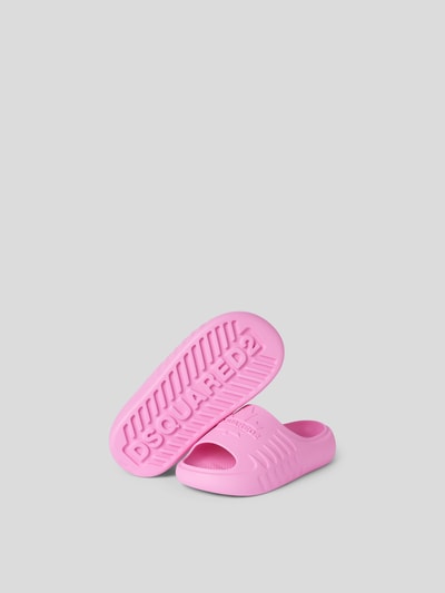 Dsquared2 Slides mit Label-Detail Rosa 4