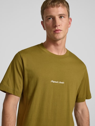 Jack & Jones T-Shirt mit Rundhalsausschnitt Oliv 3