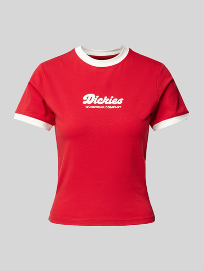 Dickies T-Shirt aus Baumwoll-Mix Modell 'LEWISTOWN' Rot 2