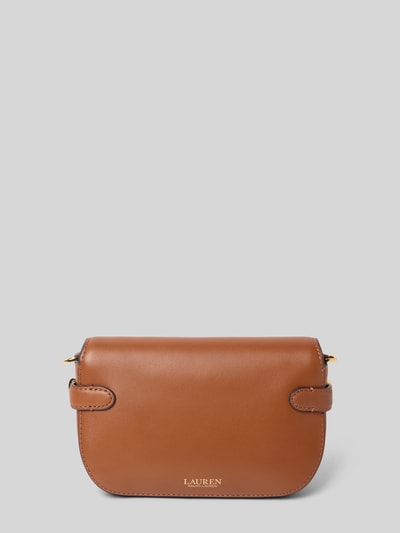 Lauren Ralph Lauren Crossbody Bag z detalem z logo Koniakowy 4