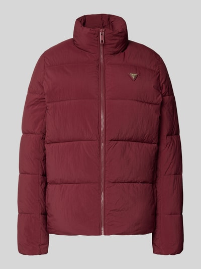 Guess Activewear Steppjacke mit Label-Applikation Modell 'NEW CLAUDIA' Bordeaux 2