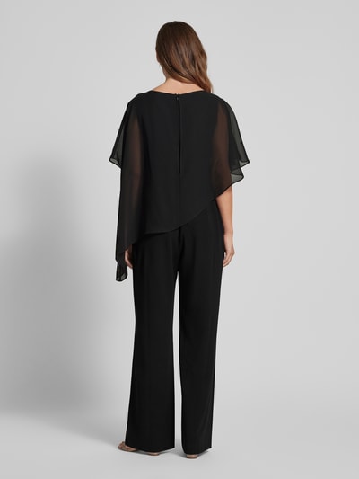 Swing Jumpsuit mit Rundhalsausschnitt Black 5