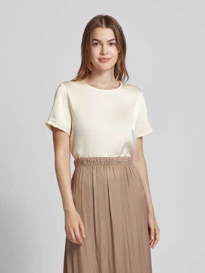 Weekend Max Mara T-shirt met ronde hals, model 'GILBERT' Offwhite - 4