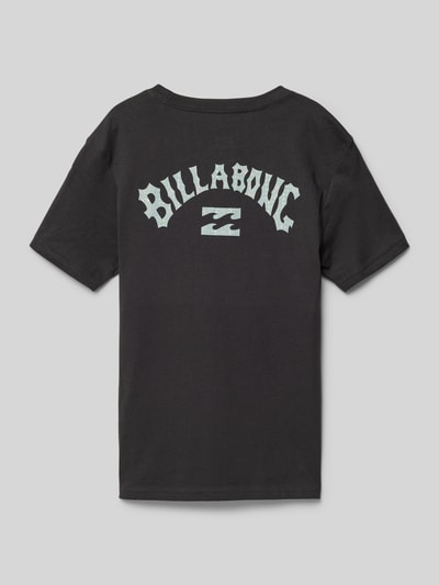 Billabong T-shirt met labelprint Zwart - 3