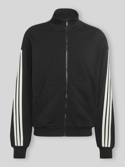 adidas Sportswear Regular Fit Sweatjacke aus reiner Baumwolle  Black 2