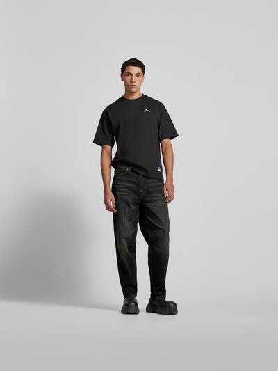 Evisu Jeans mit 5-Pocket-Design Black 1