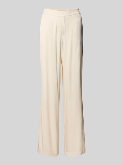 OPUS Stoffen broek met elastische band, model 'Marou' Beige - 2