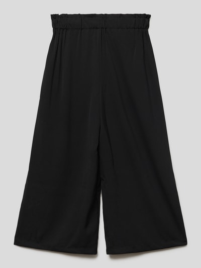 OVS Spodnie materiałowe z wiązanym detalem Czarny 3