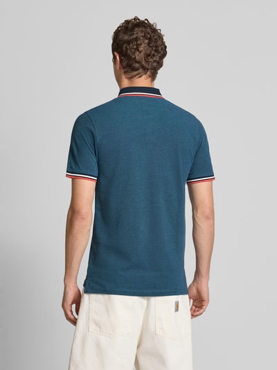 Jack & Jones Regular Fit Poloshirt mit Knopfleiste Modell 'PAULOS' Jeansblau 5