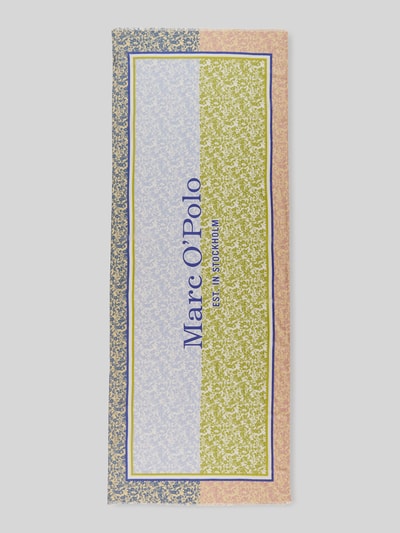 Marc O'Polo Sjaal met wol en katoen Groen - 3