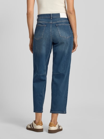 OPUS PANTS Mom fit jeans in used-look, model 'Melly breeze' Marineblauw - 5