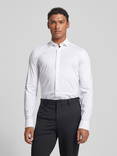 OLYMP Level Five Slim Fit Businesshemd mit Stretch-Anteil Weiss 4