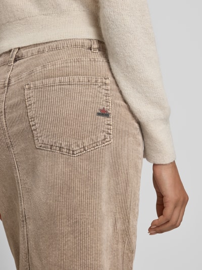 Buena Vista Midirock aus Cord mit Eingrifftaschen Beige 3