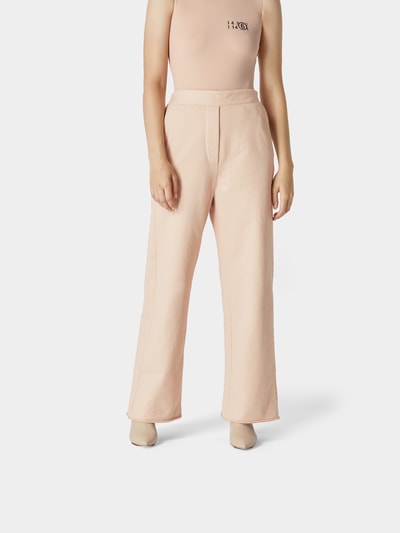 MM6 Maison Margiela Ausgestellte Sweathose Beige 4