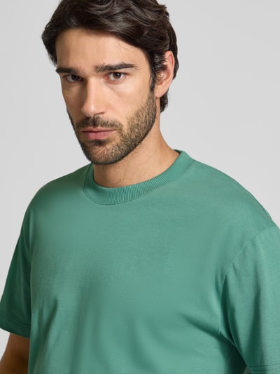 Marc O'Polo Relaxed Fit T-Shirt aus reiner Baumwolle Mint 3