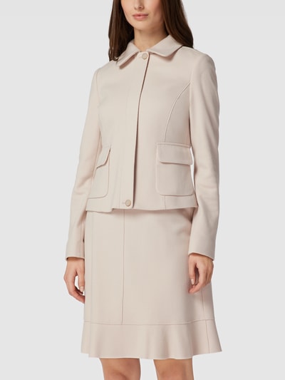 Marc Cain Blazer met platte kraag Ecru - 4