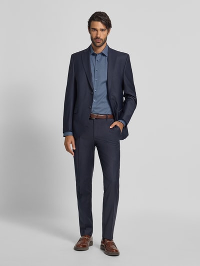 OLYMP Level Five Slim Fit Businesshemd mit extra langem Arm Marine 1
