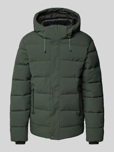 Icepeak Regular Fit Steppjacke mit Kapuze Modell 'BIXBY' Oliv 2