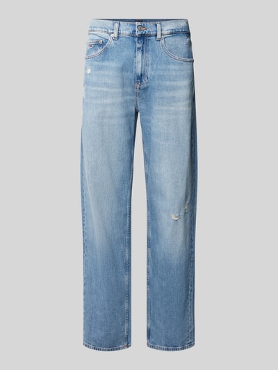 Tommy Jeans Relaxed Straight Fit Jeans im Destroyed-Look Modell 'JAIMIE' Hellblau 2