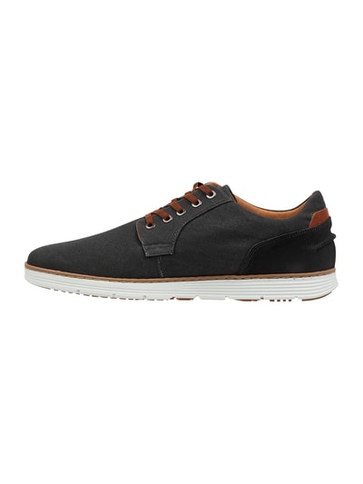 BULLBOXER Sneaker aus Leder und Textil Dunkelblau 3