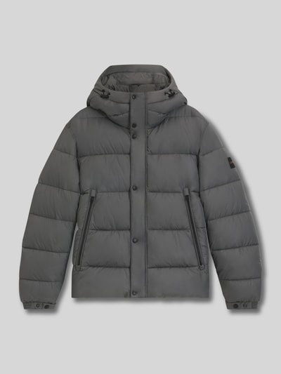 BOSS Orange Regular Fit Steppjacke aus wasserabweisendem Material Modell 'OMARIS' Anthrazit 1