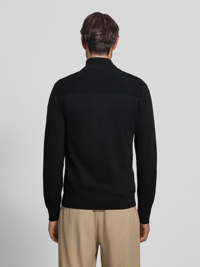 MCNEAL Kurtka z dzianiny ze stójką Czarny 5